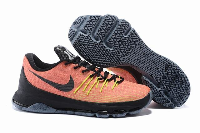Nike KD 8 Shoes Low Orange Black